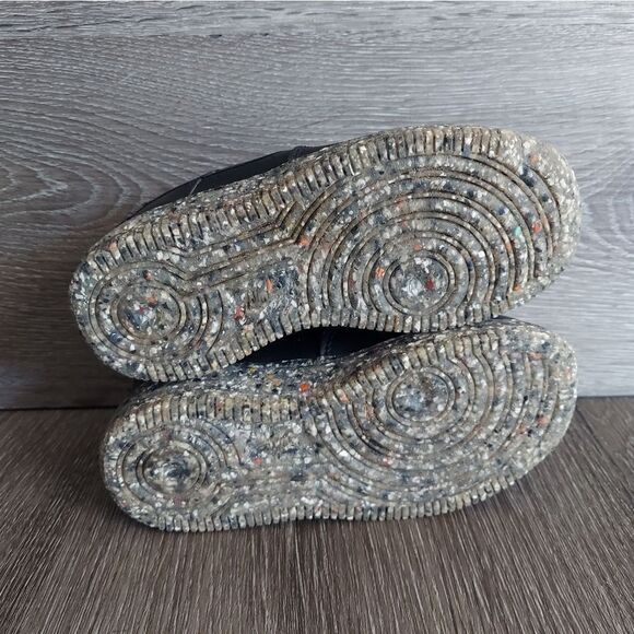 Nike Air Force 1 PS Recycled Wool Pack Black DB 4587-001 Kids Size 9C - Picture 8 of 9